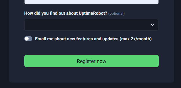 example of neutralizing newsletter signup concerns