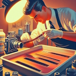 photo developing process symbolizes modern techniques for optimizing images for the web
