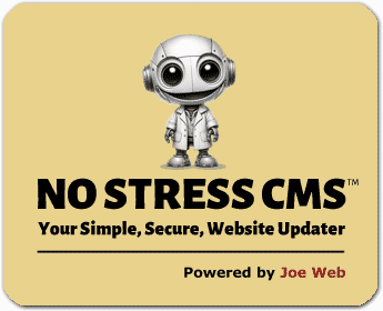 no stress cms logo